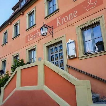 Отель Gasthaus Krone Wiesentheid Экстерьер фото